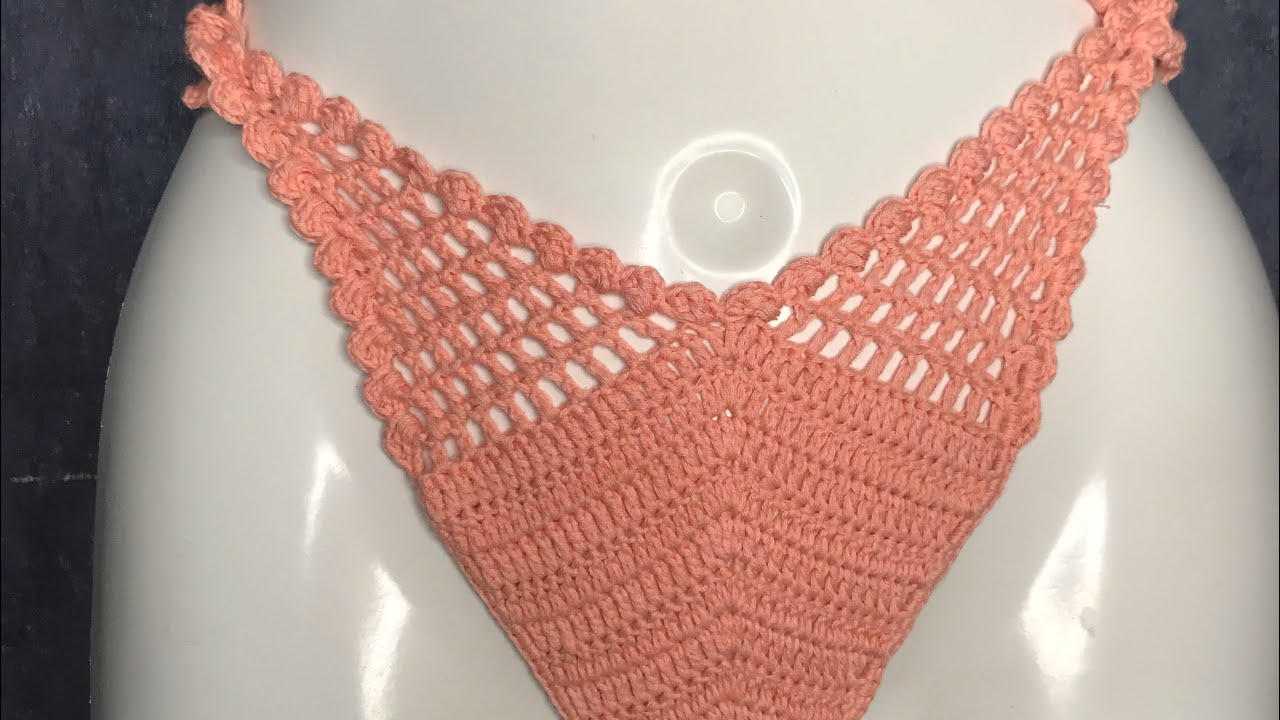 TRAJE DE BAÑO hecho a mano  - crochét