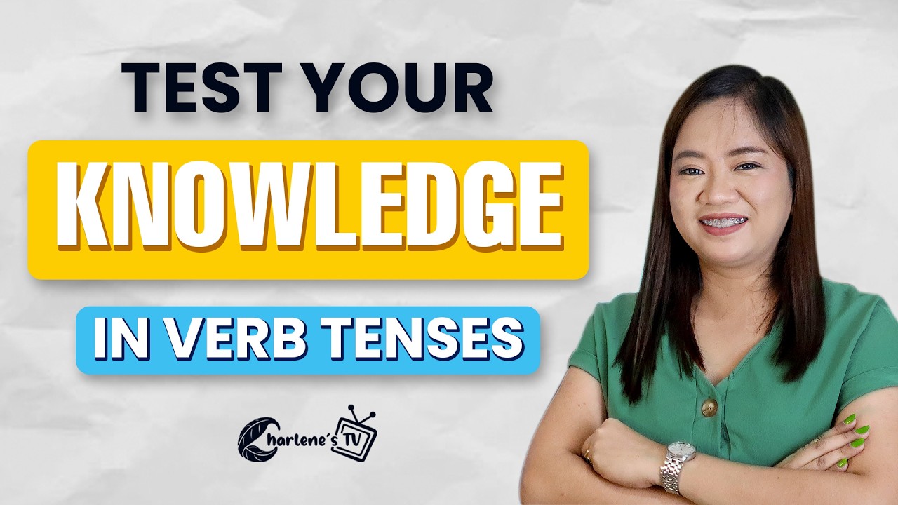 Kaya mo na itong sagutan! | ALL | VERB TENSES QUIZ Charlene's TV