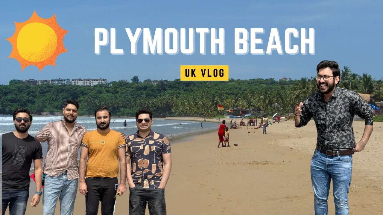 A Perfect Day at Plymouth Beach | UK Beaches | England Beaches | Friends Visit