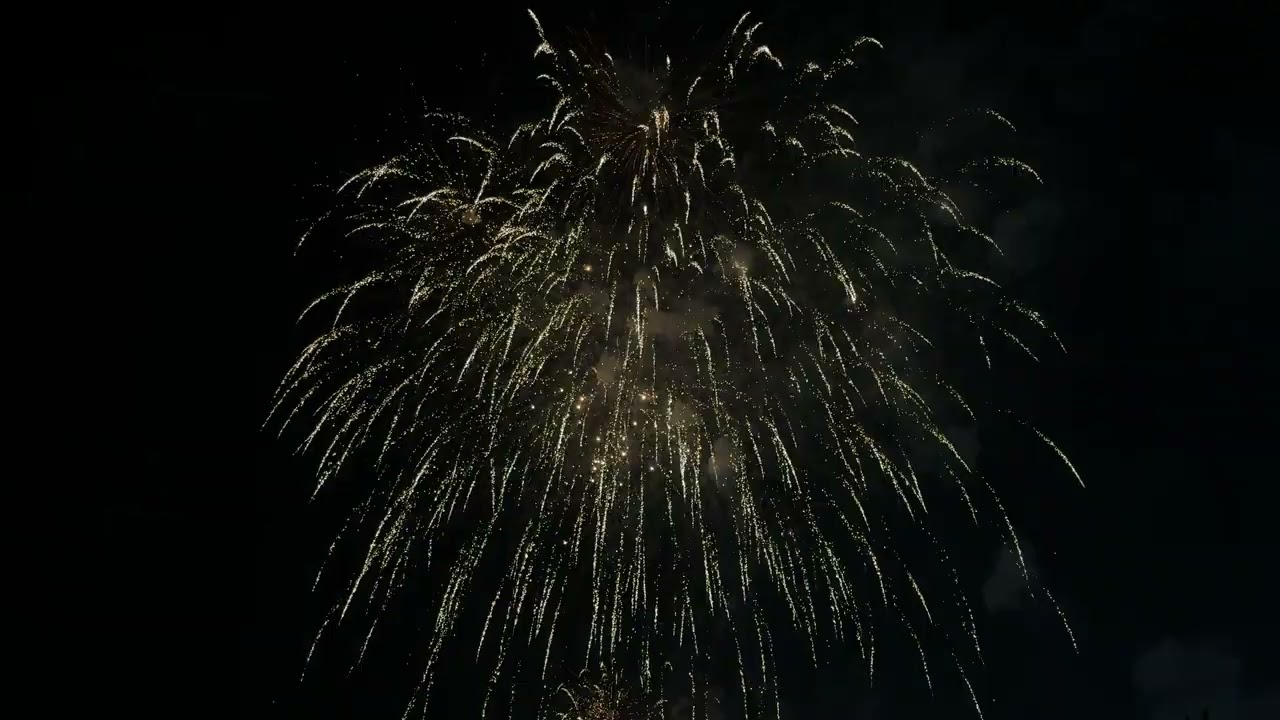 Crackers. Beautiful fire works in sky