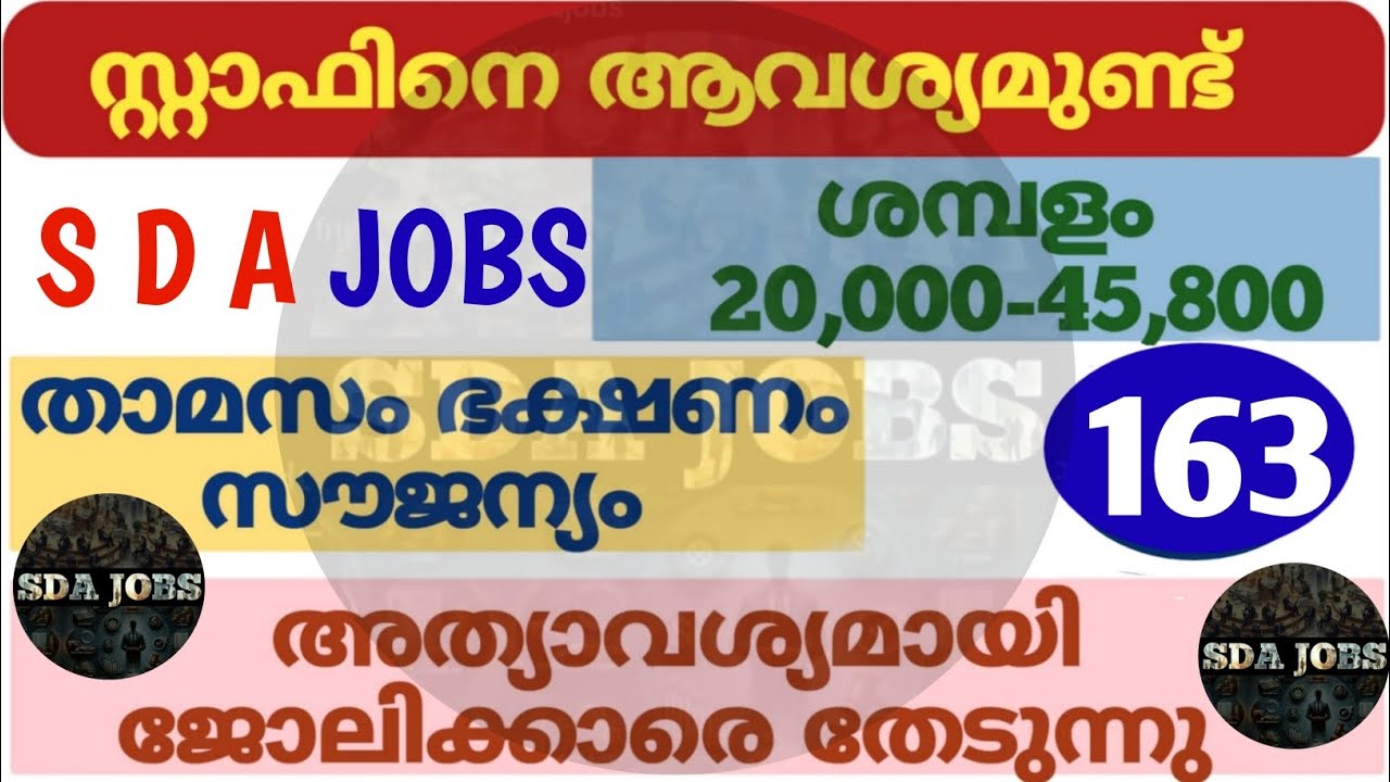 (163) നിരവധി ജോലികൾ | kerala job vacancy today | job vacancy 2026 malayalam | job vacancy 2026 today