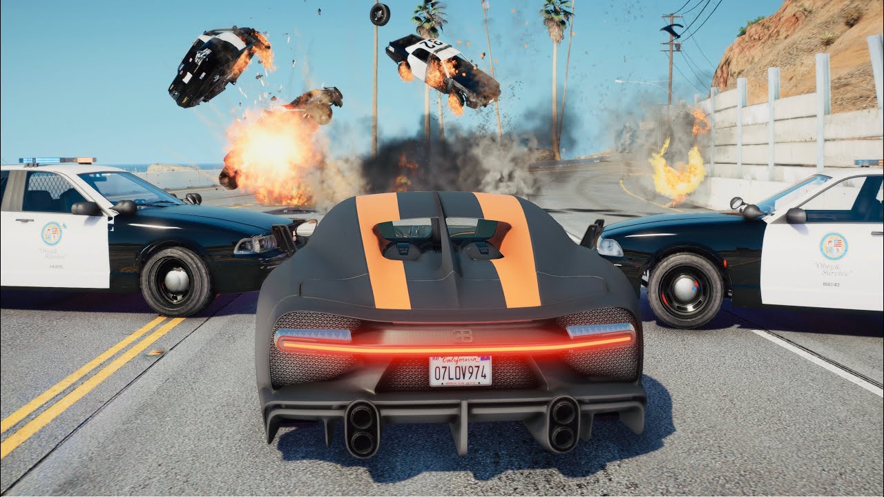 GTA 6 NEXT-GEN 2020 Graphics! Bugatti Chiron Super Sport | PC GeForce RTX™2080 Ti & i9-9900k | GTA 5