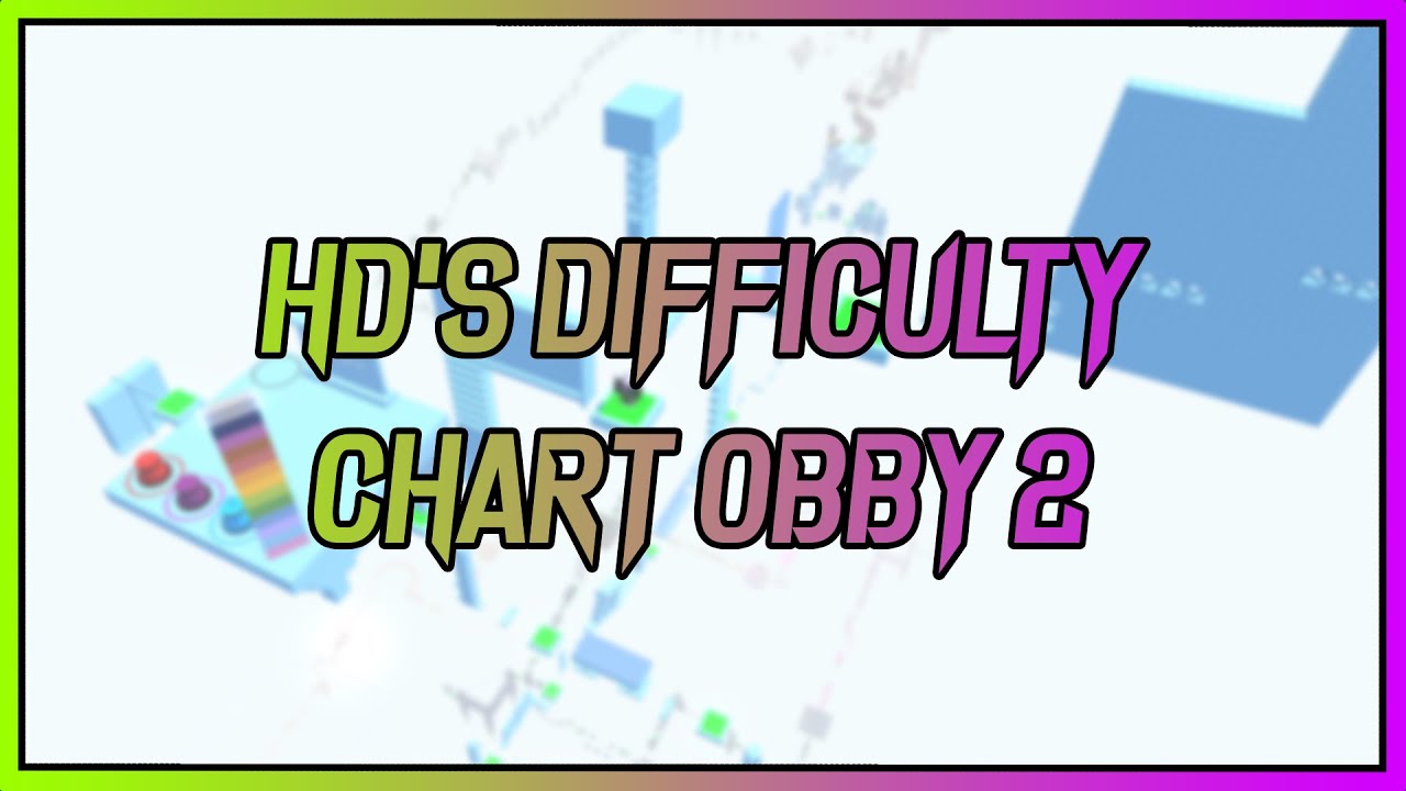 ROBLOX - HD's Difficulty Chart Obby 2 - All Stages 1-353