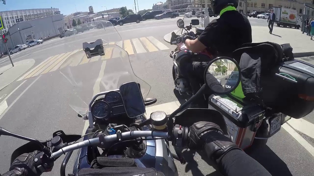 Motocyklem przez Moskwę