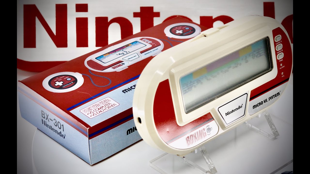 Episode 65 - Nintendo Game & Watch Micro Vs System Boxing BX-301 - 1984