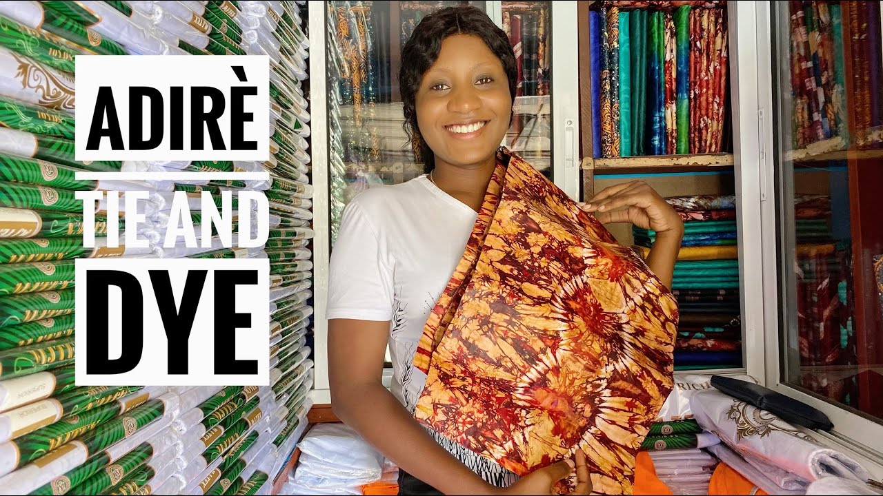 ADIRE - THE TIE AND DYE PROCESS - THE TRAVELLER