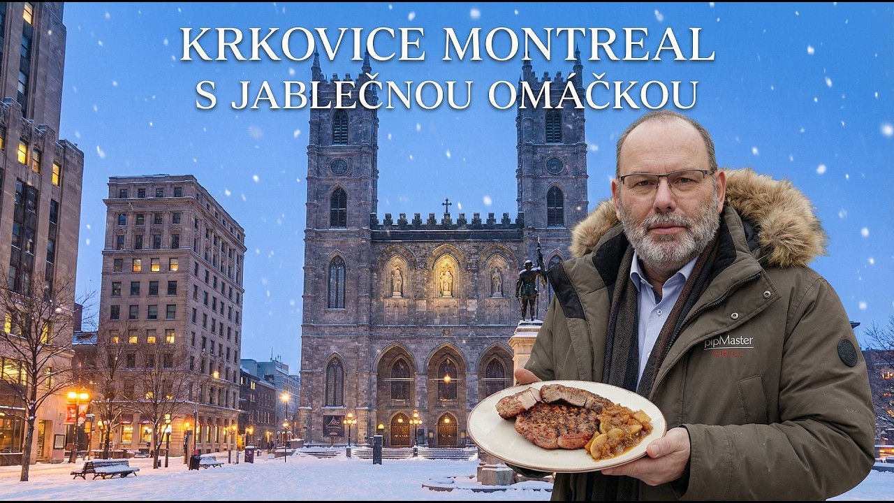Krkovice Montreal s jablečnou om&aacute;čkou #513