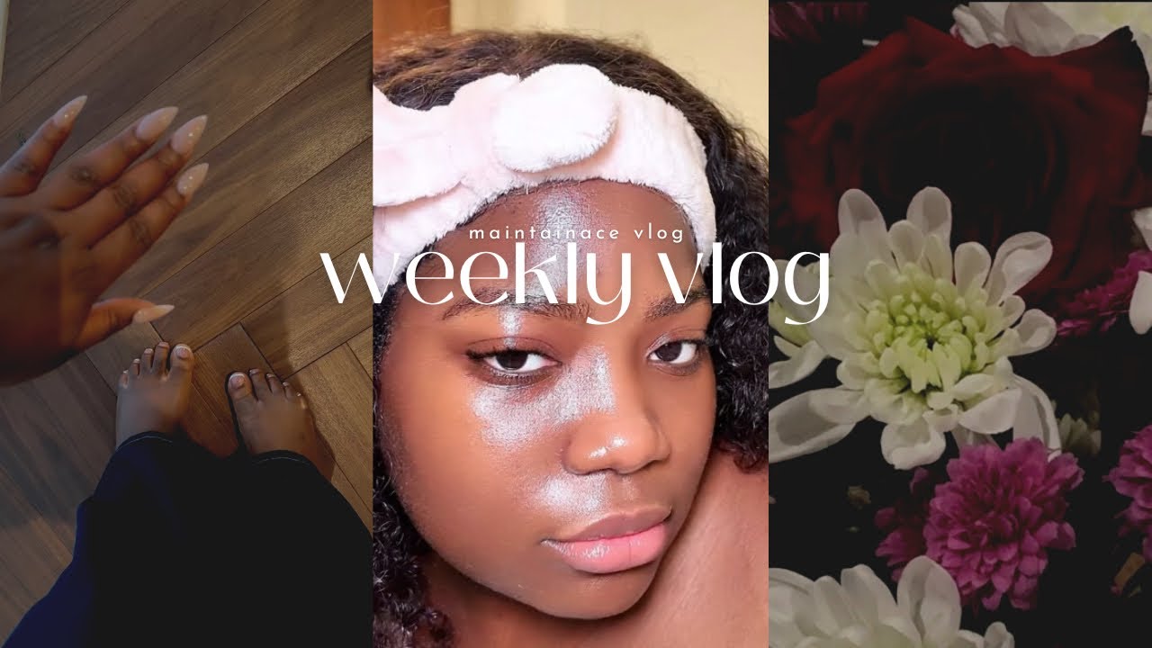 Maintenance Vlog💐 Selfcare reset | nails, hair, cooking, solo date ✨