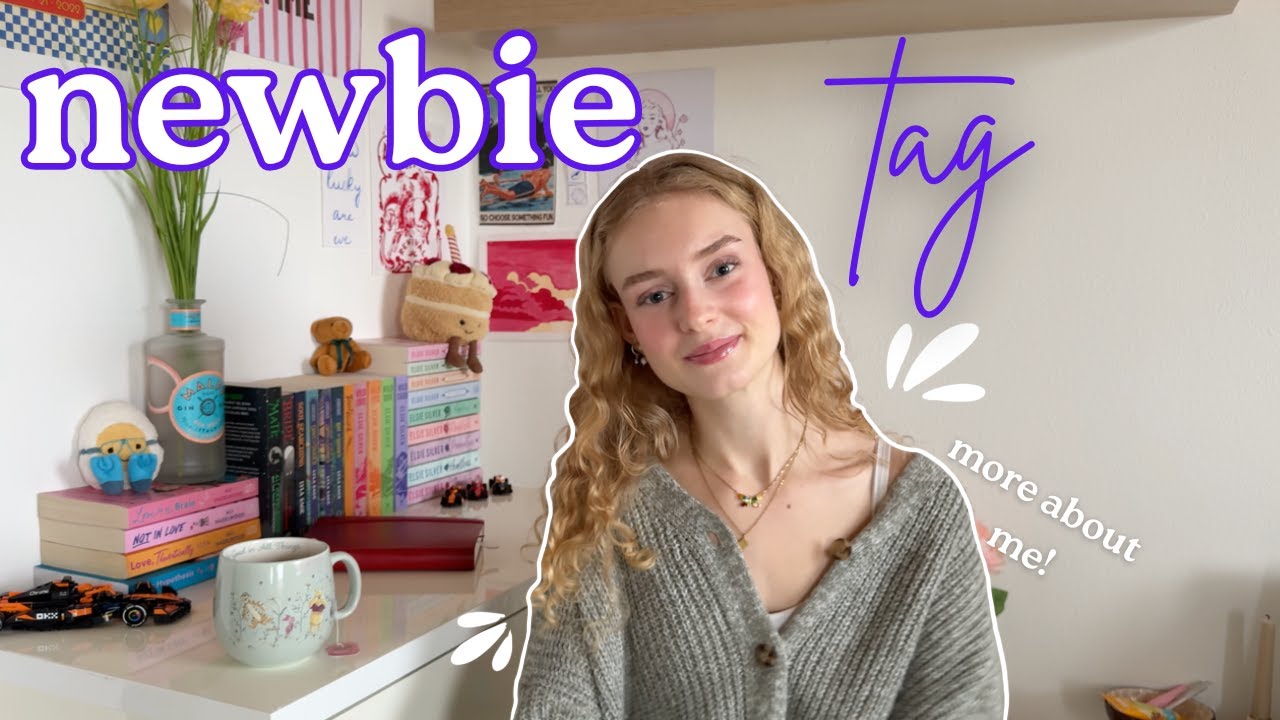 booktube newbie tag! 📖🏷 an introduction & get to know me