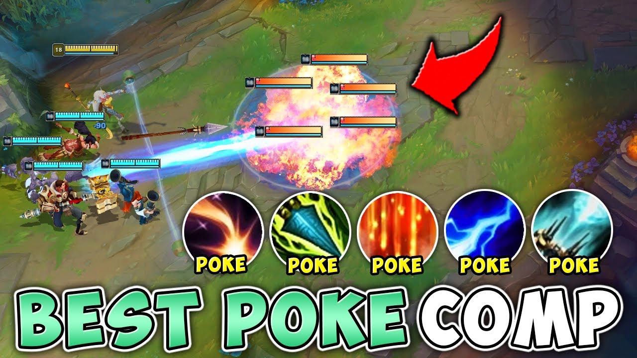 WE PICKED THE BEST POKE COMP IN LEAGUE OF LEGENDS (THEY DID NOT HAVE FUN)