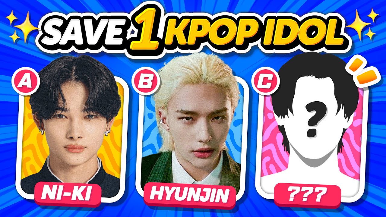 SAVE ONE KPOP IDOL (SECRET PERSON EDITION) 🤫👦🏻 ANSWER - KPOP QUIZ 🎮