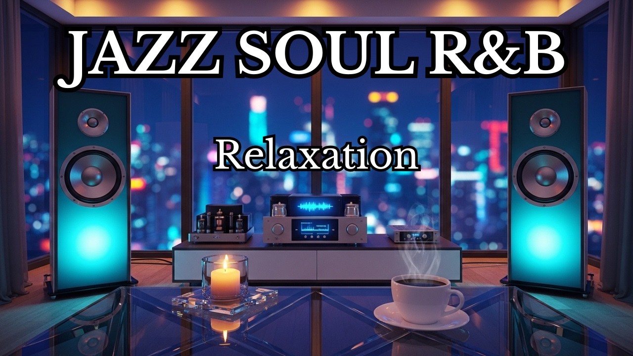 Smooth Jazz, Soul R&B Instrumental 🌌 | Modern Chill Lounge for Relax & Focus