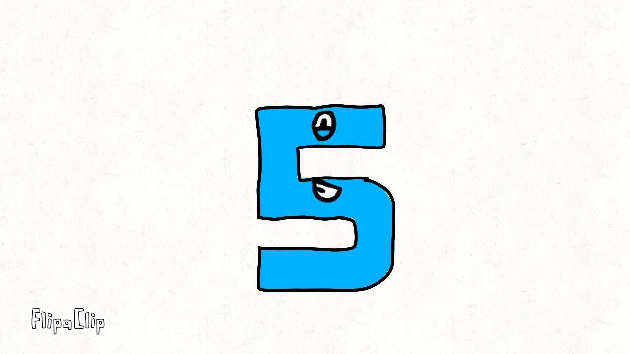 Number Lore Reboot 5 - 6 But Fonts Part 2 @_Jose-Tubby-Studios_