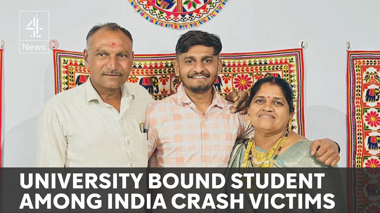 India plane crash: family's pride of university bound son