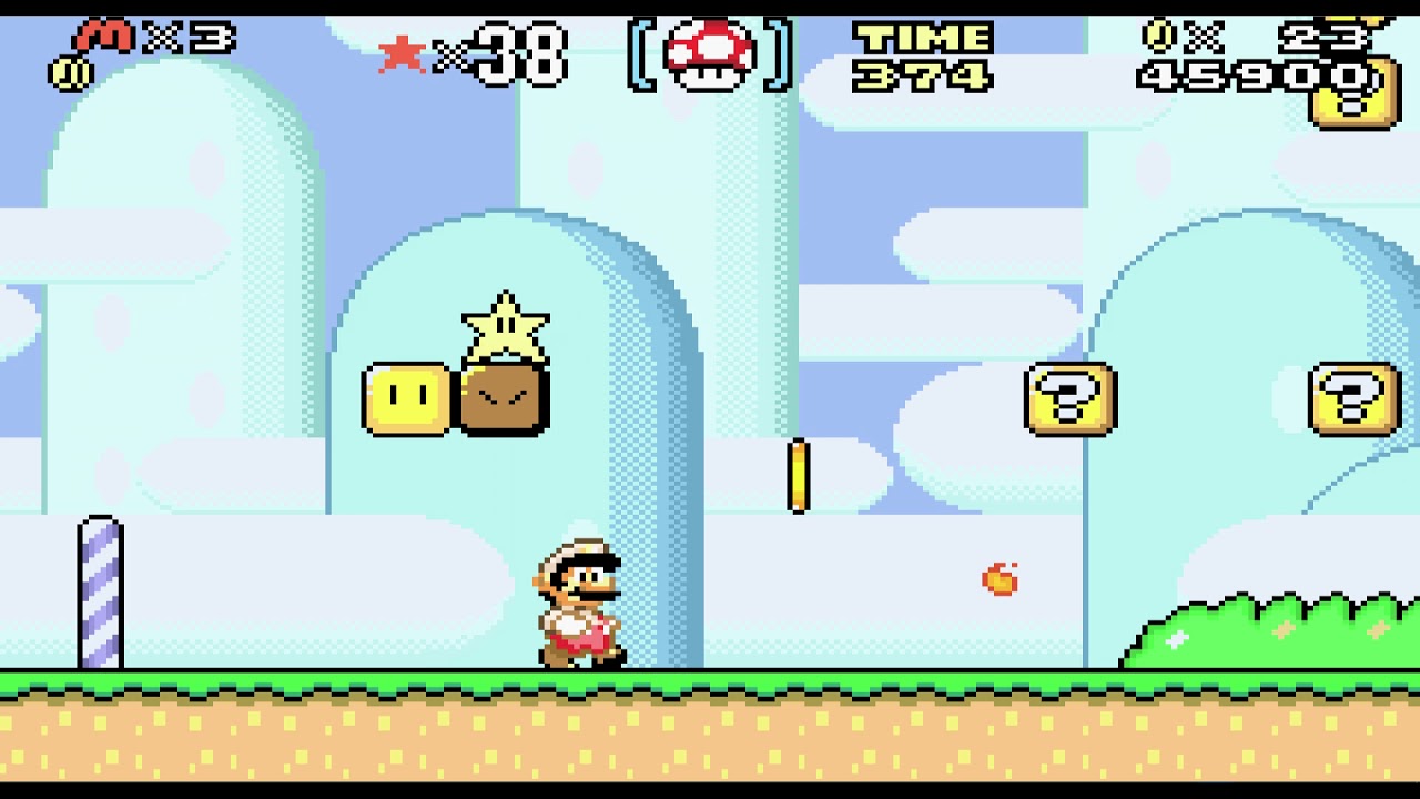Super Mario Advance 2 Hacking - SMB 1-1