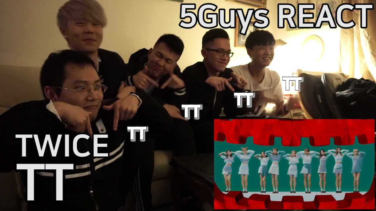TWICE (트와이스) - TT (5Guys MV REACT)