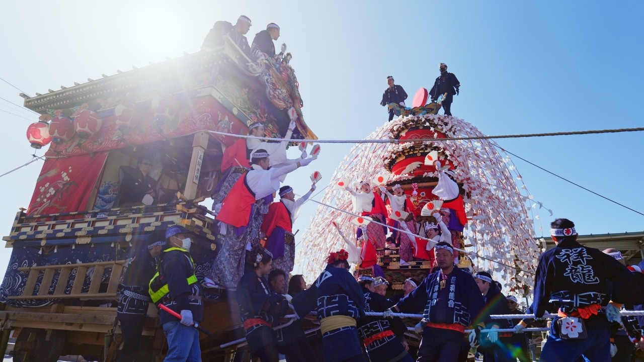 【秩父】山田の春祭り 2026｜迫力の屋台曳き回し（恒持神社例大祭）