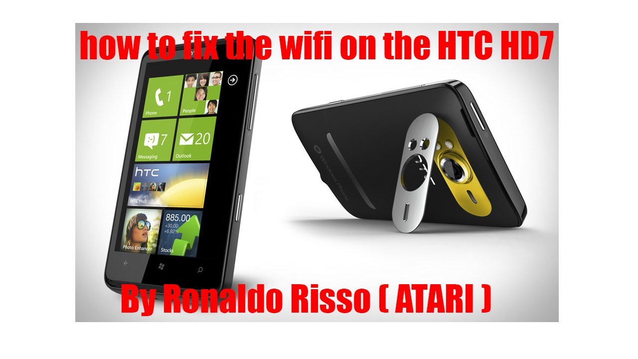 How To Fix HTC HD7 WI-FI Problem !!!