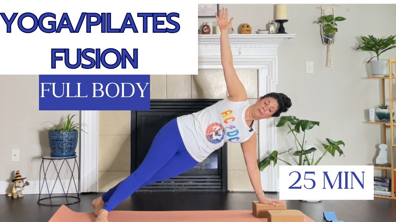 Yoga Pilates Fusion for Strength & Flexibility | 25-Min Full Body Workout for Women 40+