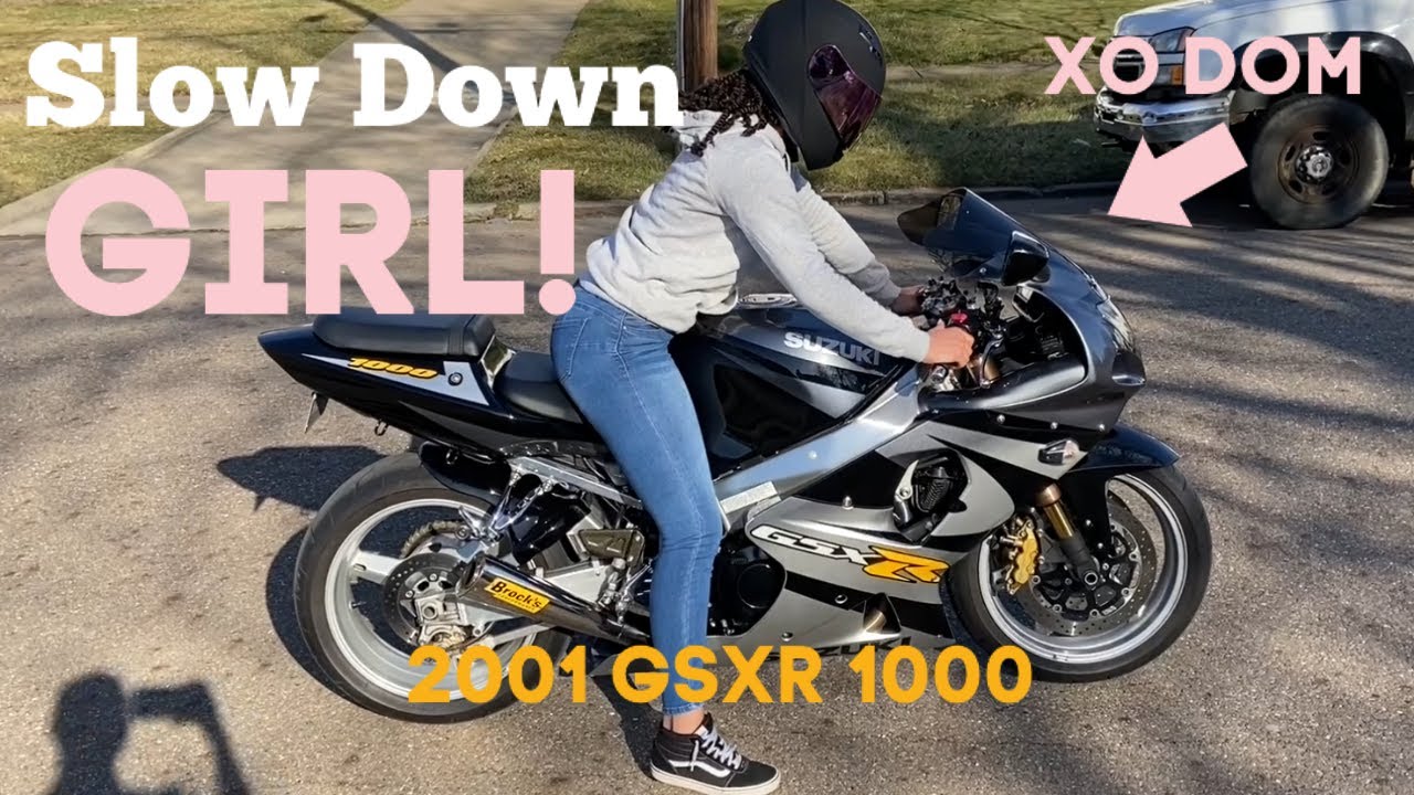 My Girlfriend Rode My GSXR 1000 Like She Stole It!