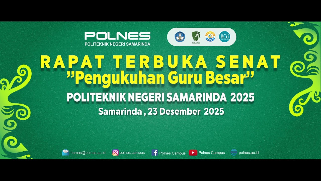 LIVE HIBRiD PENGUKUHAN GURU BESAR POLNES 2025