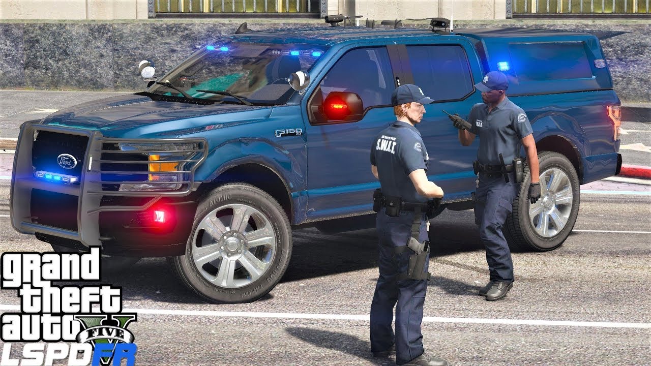 SWAT Responding To Pacific Bank Heist in GTA 5 LSPDFR
