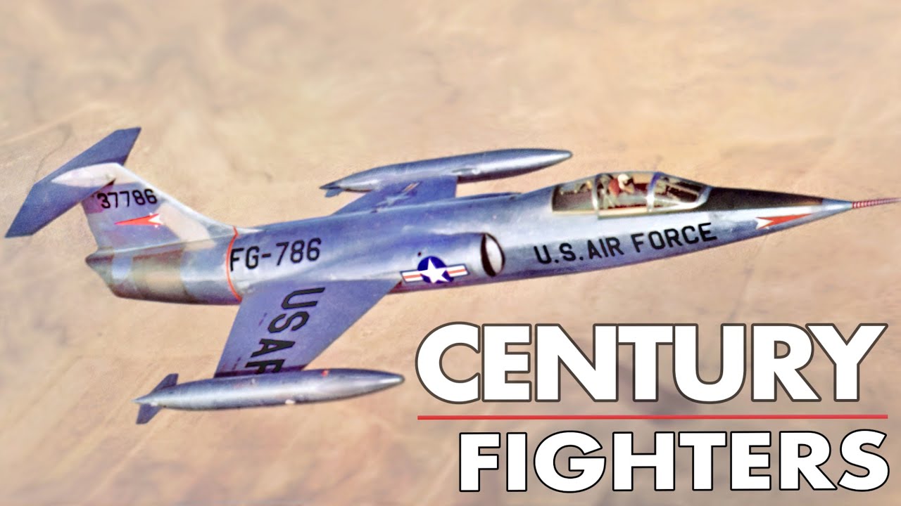 the Century Fighters. the legendary 100 series of US fighter aircraft