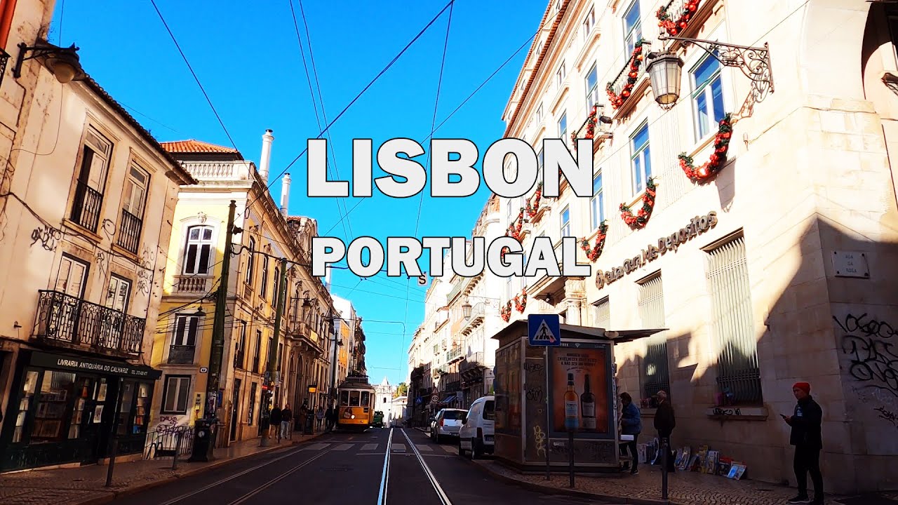 Lisbon, Portugal - Driving Tour 4K
