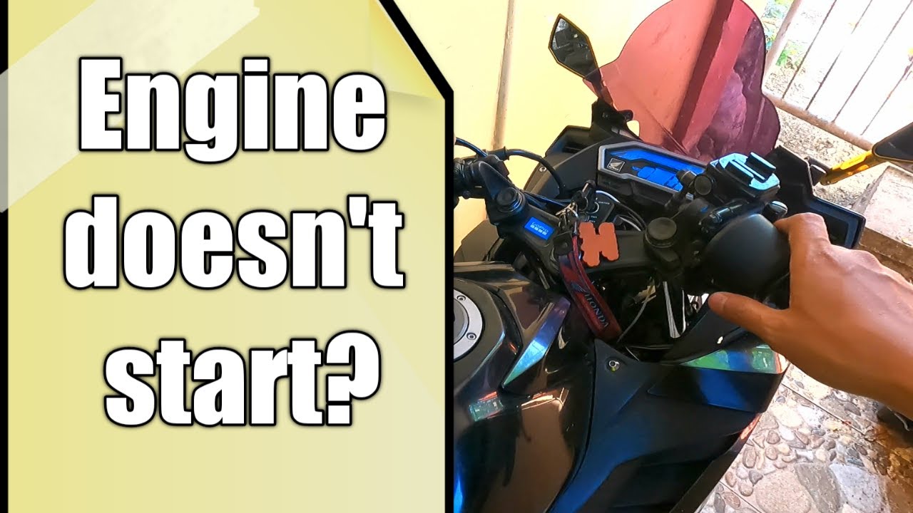 How to fix motorcycle that wont start the engine | troubleshoot | DIY