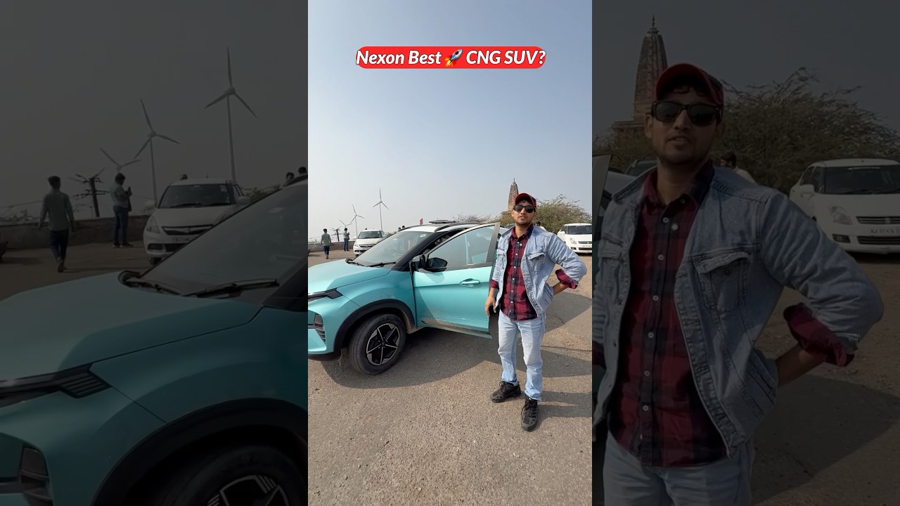 2025 Tata Nexon CNG 🔥 is the best in Class CNG SUV, what do you think? #tata #tatanexon #nexoncng