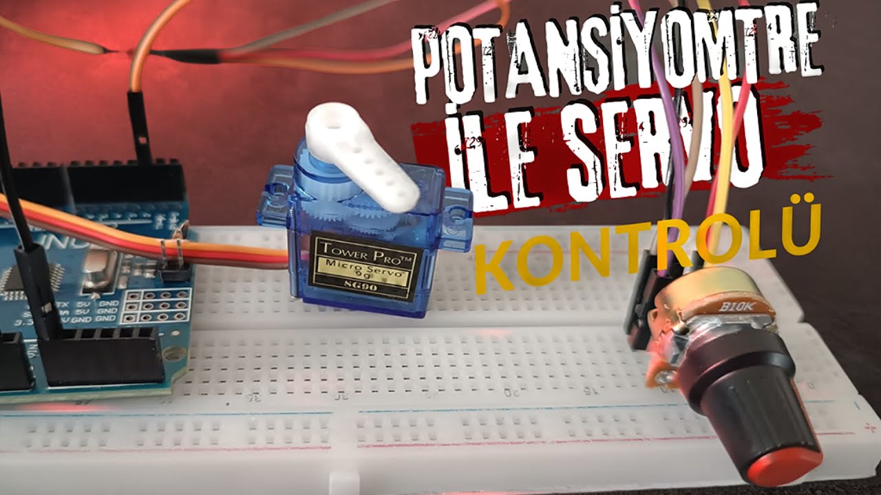 Potansiyometre ile Servo Motor Kontrolü