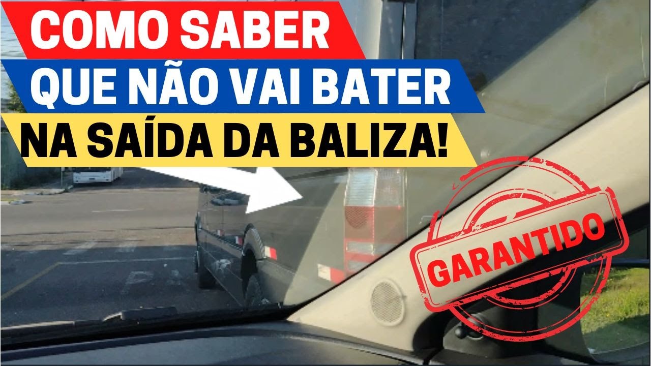 Como saber que NÃO VAI BATER na SAÍDA da BALIZA!