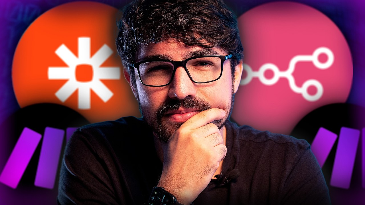 Make x Zapier x N8N: principais DIFERENÇAS e qual a MELHOR ferramenta de automação pra sua empresa