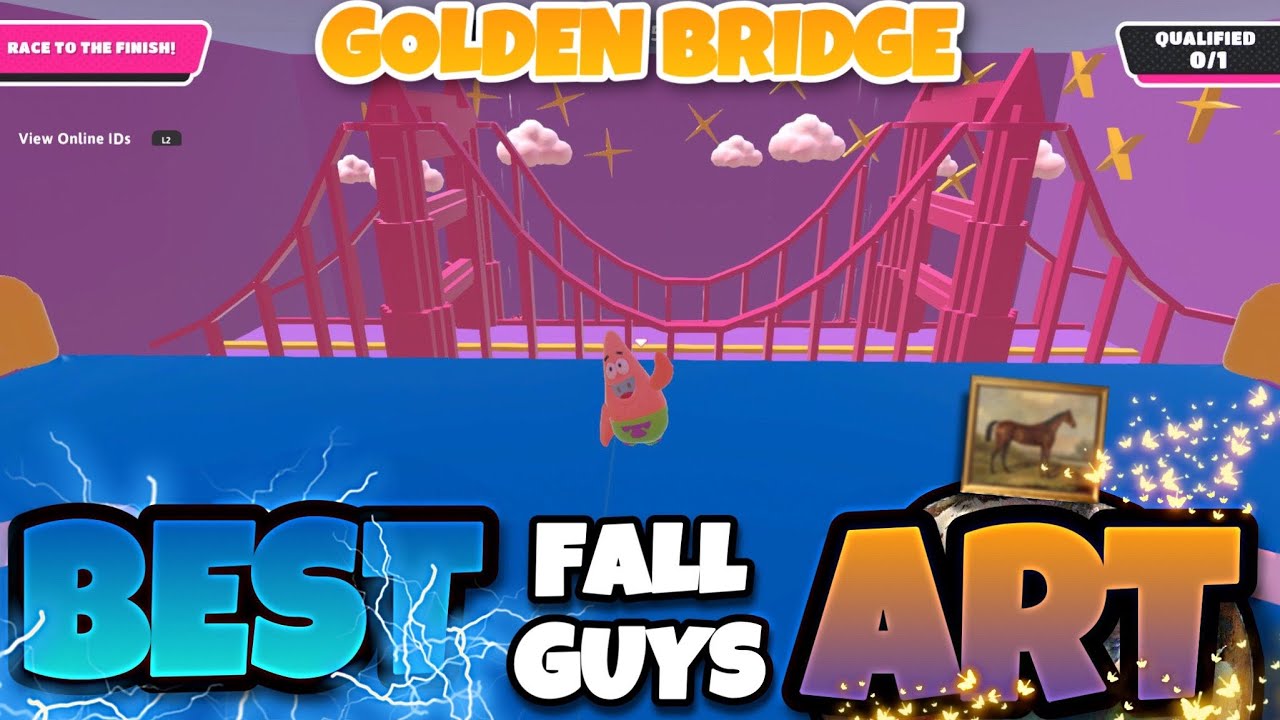 BEST FALL GUYS ART!? | GOLDEN GATE by Cyber_Criminal