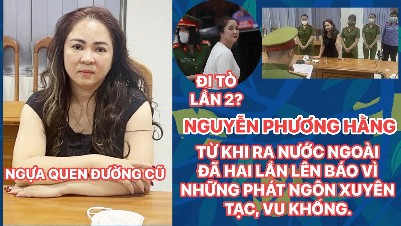 HẰNG NỔ: 2 LẦN LÊN BÁO VÌ PHÁT NGÔN XUYÊN TẠC KHI Ở NƯỚC NGOÀI