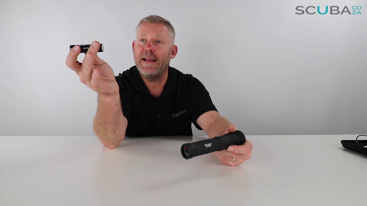 Фонарь Tovatec Fusion 1050, обзор продукта от Кевина Кука, SCUBA.co.za