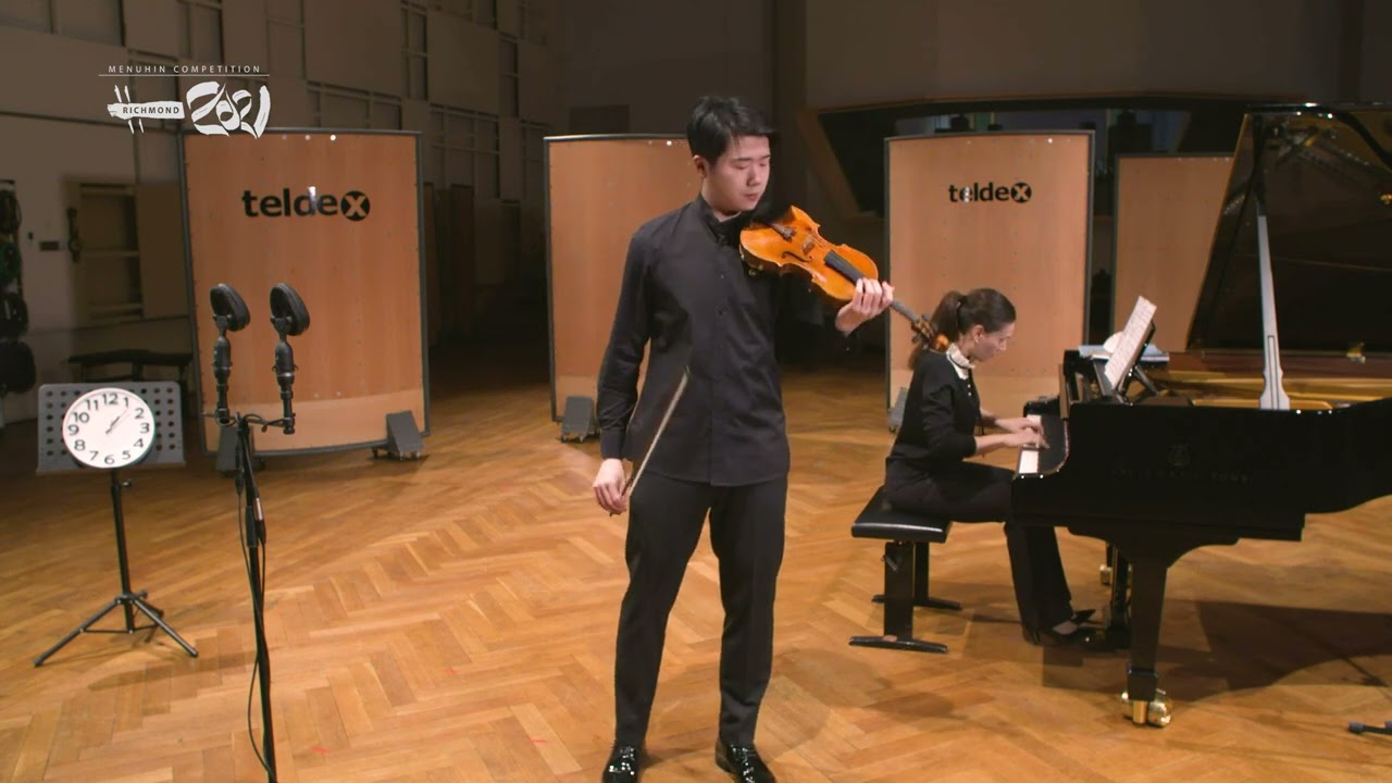 Simon Zhu - Menuhin Competition Richmond 2021, Senior Semi-Finals