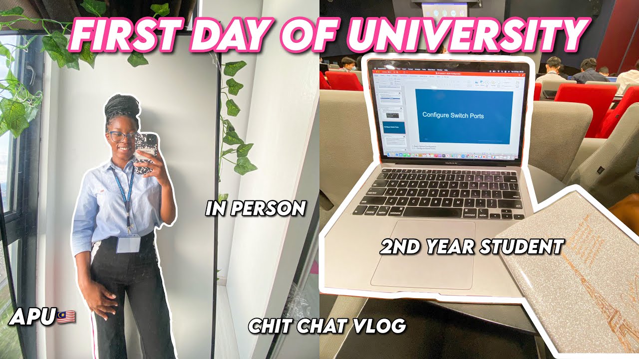 First Day of University Vlog: 2nd Year Student in Malaysia (APU)🇲🇾💻📚 | KayxTee