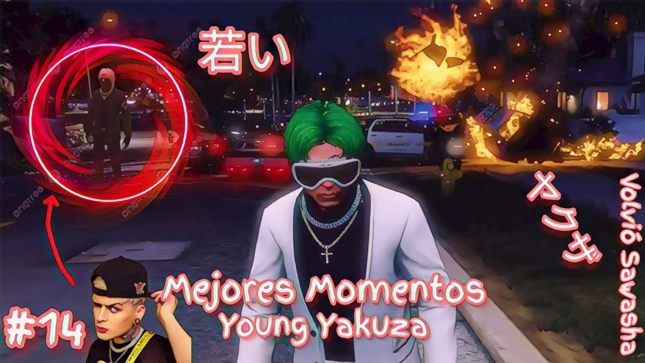Mejores Momentos 🇯🇵👹¥OUNG-¥AKUZA👹🇯🇵 #14 en Dovuxlife VOLVIO SAWASHA 100% REAL