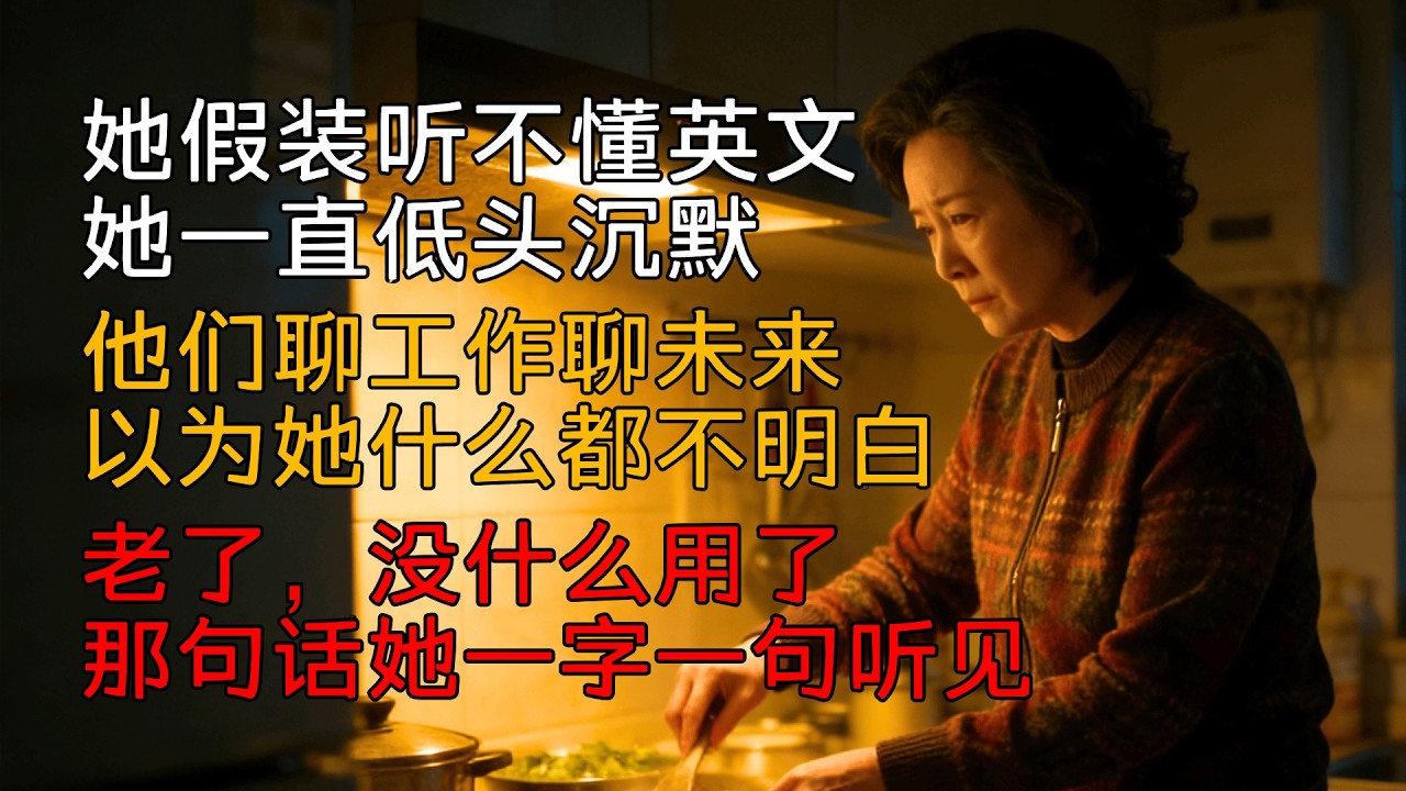 她假装听不懂英文｜屋檐纪实：直到听见“老了没用了”