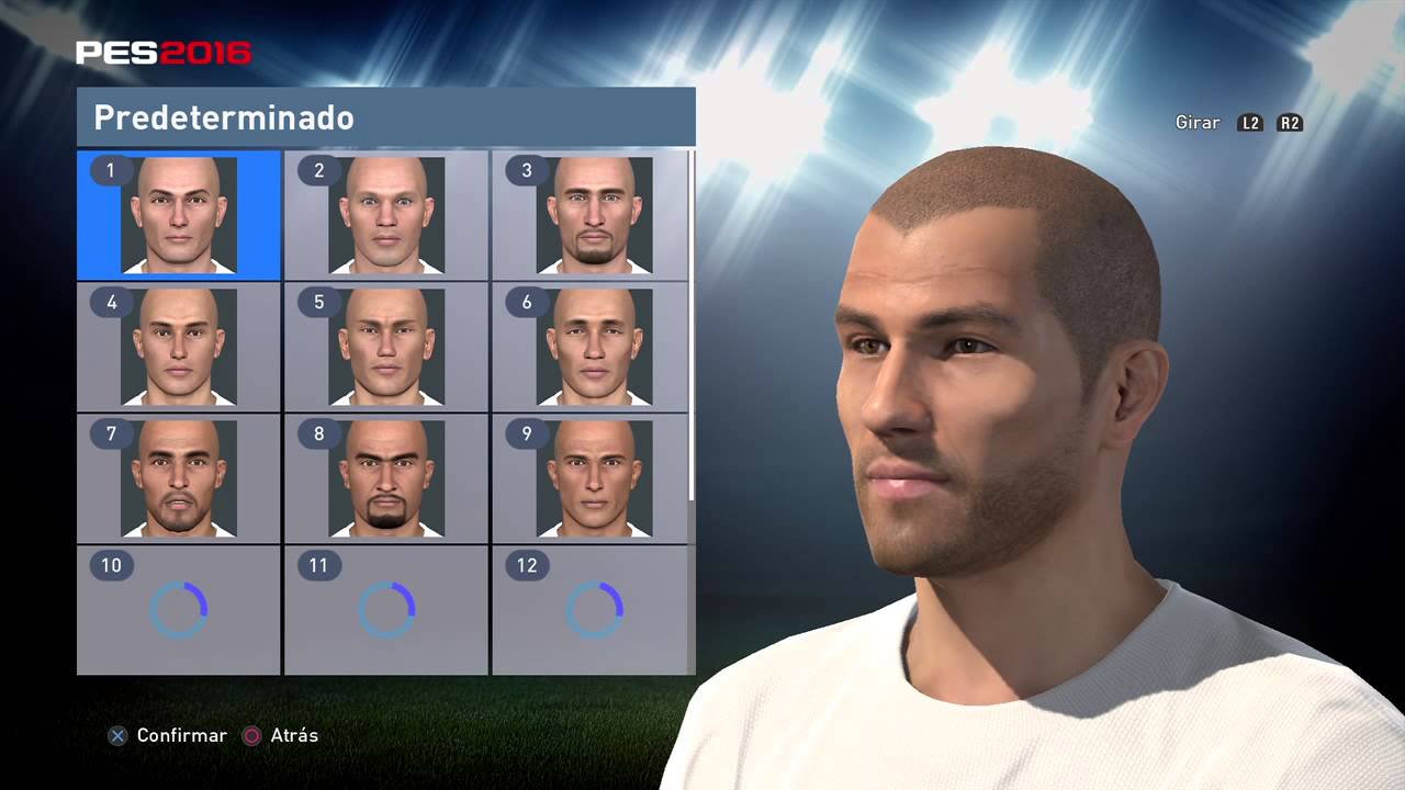 Crear Jugadores Zidane, Raúl, Ronaldo etc