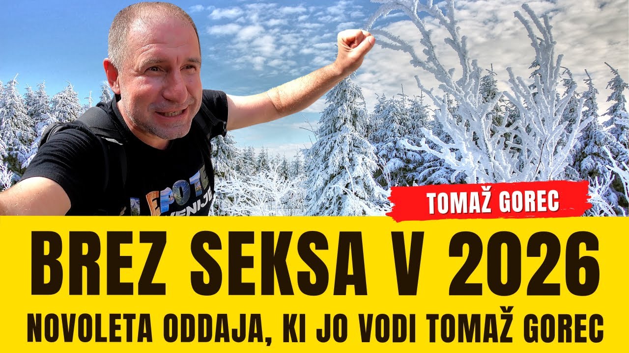 Ena od mojih novoletnih zaobljub je, da bom leto 2026 preživel v celibatu 😧