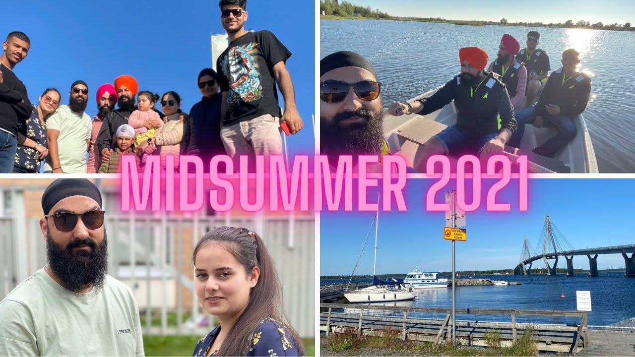 Midsummer in Vaasa city, Finland| Boating🛶 with friends| Replot bridge 🌉.|| Indian🇮🇳 in Finland🇫🇮 ||