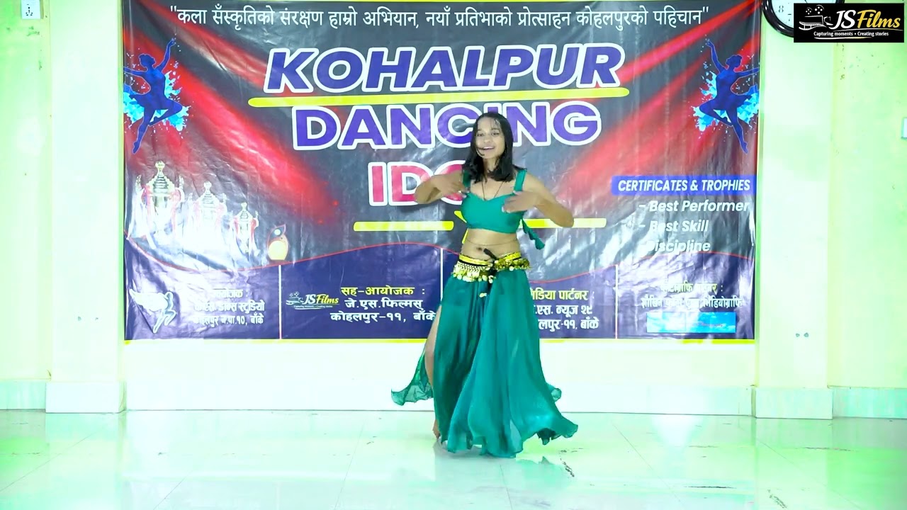 AAYUSHA BUDHA    KOHALPUR DANCING IDOL SEMI FINAL ROUND