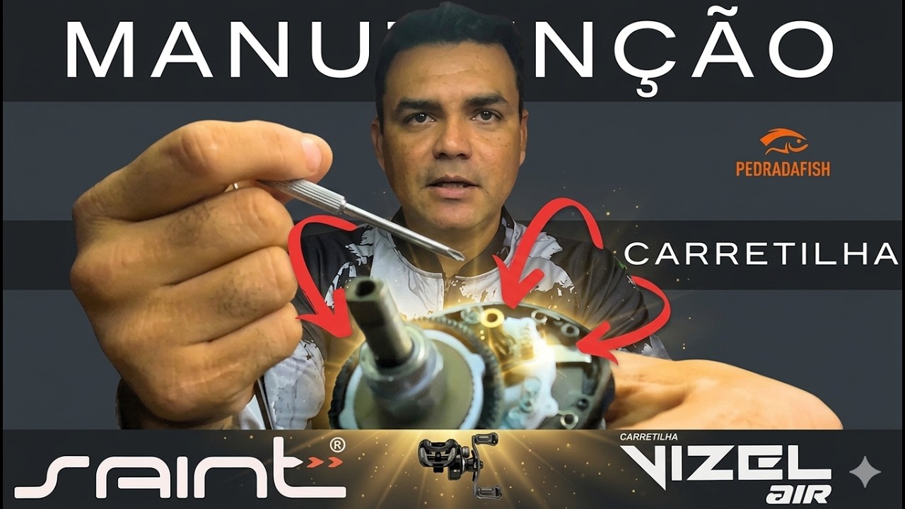 COMO FAZER A MANUTENÇAO DA CARRETILHA SAINT VIZEL?