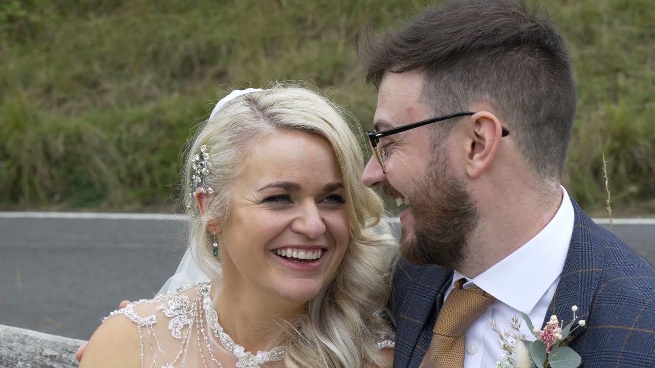 A glorious Gatsby wedding highlights video at the historical Bear of Rodborough