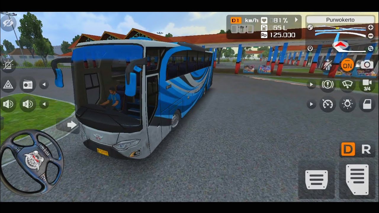 BUS SIMULATOR INDONESIA //[bus simulator indonesia] Il euro coach bus simulator l#simulation