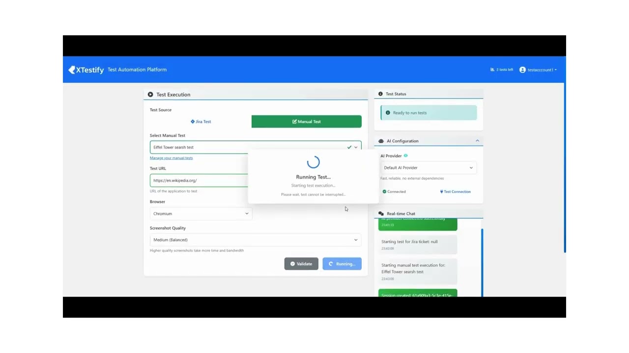 XTestify &ndash; Intelligent, Self-Healing Test Automation with AI + Playwright