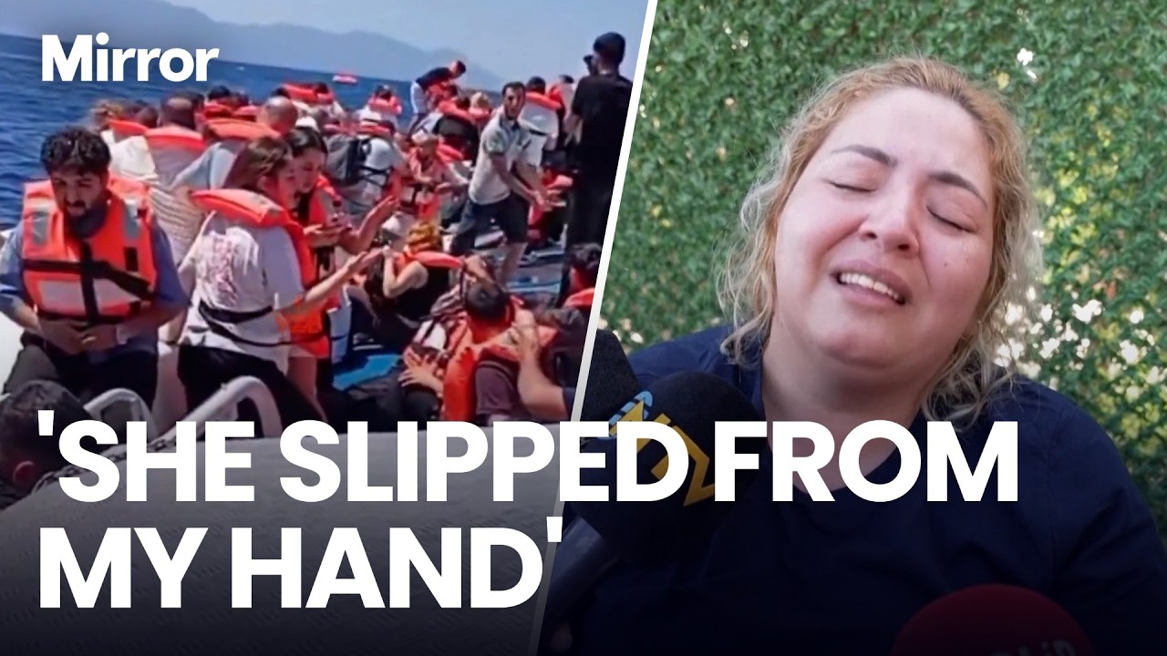 'They didn't give us LIFE JACKETS!' | Mother describes losing children on Cyprus boat
