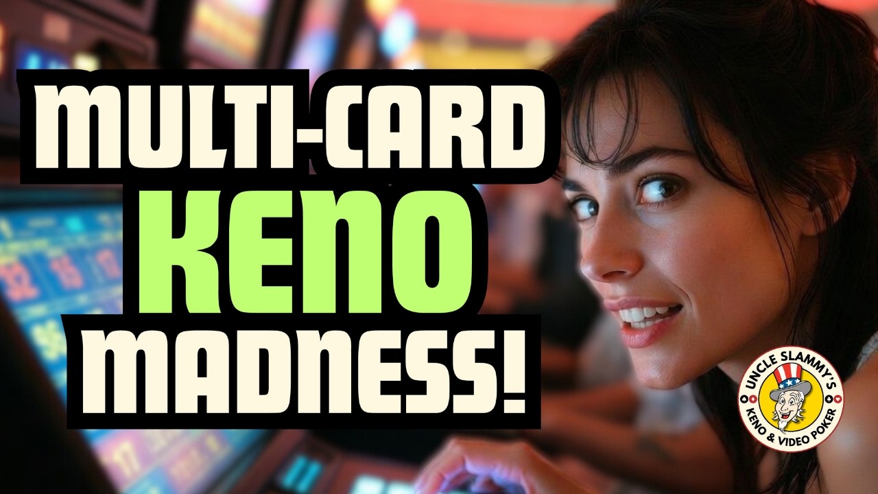 Multi-Card Keno Madness → $500 → 💨 GONE! 🤡